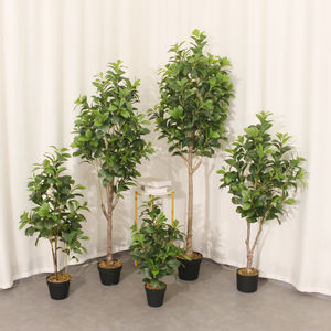 JWS3943 Real Touch Venta caliente plantas de árboles artificiales Douban mejor calidad plantas de plástico hojas para Decoración - Product Image 1