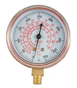 Factory Price Sight Glass Air Conditioning Maintenance Refrigerant Gauge Cooling Digital Pressure Freon Gauge