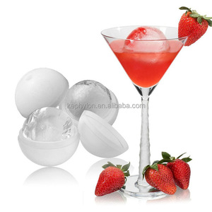 Molde Redondo de Silicona para Hacer Bolas de Hielo, Bandeja de Hielo Esférica Reutilizable para Amantes del Whisky, Bar en Casa - Product Image 2