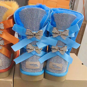 2025 Mới Đến Bán Buôn Phụ Nữ Của Mùa Đông Thời Trang Mắt Cá Chân Khởi Động Ấm Không-Trượt Phụ Nữ Không Thấm Nước Giày Mua Uggs Tuyết Khởi Động - Product Image 2