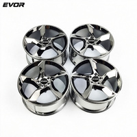 Jantes forgées EVOR OEM 15-22 pouces à cinq branches pour Chrysler 300C Dodge Charger en alliage d'aluminium