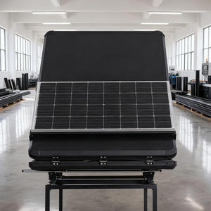 Triangolo in alluminio personalizzato avventura all'aperto rtt hard shell <span class=keywords><strong>camper</strong></span> trailer car truck 4 x4 tenda da tetto da campeggio - Product Image 3