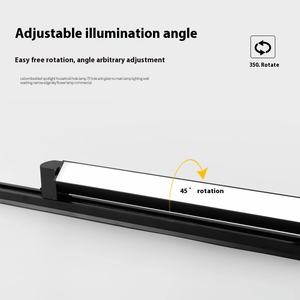 Foco de luz de pista de tira larga LED de alto brillo de salida de fábrica para lugar comercial - Product Image 2