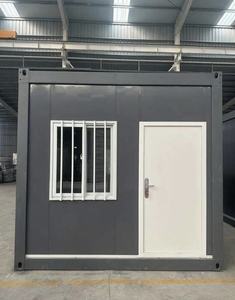 Luxus <span class=keywords><strong>20</strong></span>-Fuß Mini vorgefertigten mobilen Wohn <span class=keywords><strong>container</strong></span> Hochwertige Sandwich platte Stahl für Büro für Bürogebäude - Product Image 4