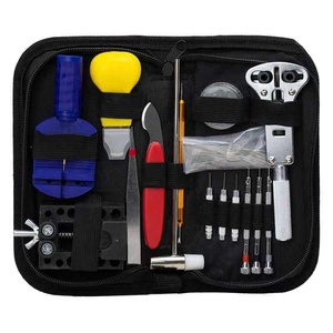 Outils de réparation de montres Réglage du bracelet Remplacement de la batterie Ensemble d'outils de réparation de montres de 147 pièces - Product Image 3