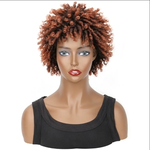 Peluca sintética de 3 pulgadas <span class=keywords><strong>para</strong></span> principiantes, peluca resistente al calor, peluca corta con trenzas de rastas de 3 pulgadas <span class=keywords><strong>para</strong></span> hombres y mujeres - Product Image 1