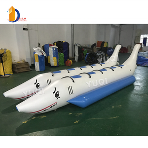 Jouets aquatiques gonflables d'usine YUQI, jeux aquatiques flottants, bateau <span class=keywords><strong>banane</strong></span> pour enfants et adultes - Product Image 6