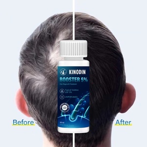 KINODIN Suero de Crecimiento Súper Rápido del Cabello, Tónico 5%, Extracto de Jengibre Orgánico, Evita La Pérdida de Cabello, Suero de Crecimiento Xinoxin Xeroxin, Rusia, 60ml - Product Image 4