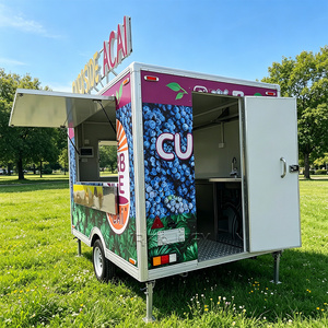 Remorque à pizza sur mesure certifiée DOT VIN CE, équipement complet pour four à pierre, camion de restauration italienne pour la vente de nourriture de rue - Product Image 1