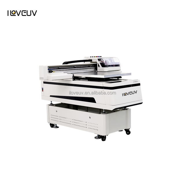 Smart UV Inkjet Flatbed Printer with Touchscreen and Visual Positioning for Acrylic Glass Leather Flex Bill Printing