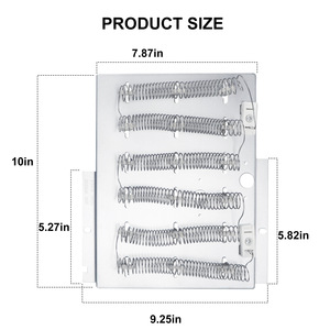 องค์ประกอบทำความร้อนของเครื่องอบผ้า 503978 ชิ้นส่วนทดแทนลวดทำความร้อนโลหะสำหรับเครื่องอบผ้า - Product Image 3