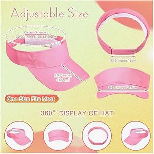 Casquettes de sport pour femmes et hommes - Protection solaire imperméable 100% coton, logo personnalisé, couleur personnalisée, utilisation en extérieur, qualité supérieure - Product Image 2