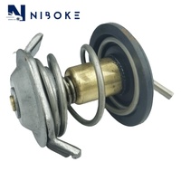 Thermostat de liquide de refroidissement moteur Niboke PCP500050 LR005765 pour Land Rover Discovery 3 L319 Range Rover Sport L320 Vogue L322 4.2L 4.4L