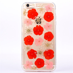 Étui de téléphone personnalisé en époxy avec fleurs réelles et colle coulante pour <span class=keywords><strong>iPhone</strong></span> <span class=keywords><strong>12</strong></span> et <span class=keywords><strong>12</strong></span> Pro Max - Matériel TPU+PC, étanche - Product Image 2