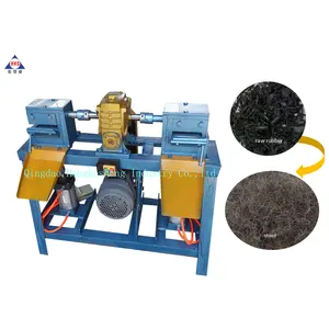 Bán tự động hướng dẫn sử dụng unvulcanized Radial lốp phế liệu dây thép separator máy