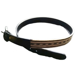 Bracelets tressés en queue de <span class=keywords><strong>cheval</strong></span> à la mode, bijoux tressés, pompon, chapeau - Product Image 5