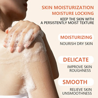 Gel douche à l'acide kojique biologique personnalisé en usine, gel douche pour le corps, blanchissant, hydratant, exfoliant, gel douche en gros