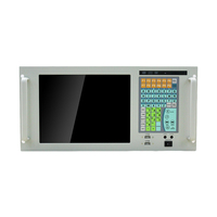Station de travail industrielle à montage en rack 19 ''5U Boîtier de serveur d'ordinateur I3/I5/I7 CPU 12.1 5 fils Écran tactile en option Stock disponible
