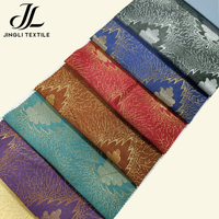 Tissu Jacquard Personnalisé à Motifs et Couleurs Assorties pour Rideaux, 100% Polyester, 180 g/m², Occultant, Isolant Thermique, Tissé, Échantillon, Production en Vrac
