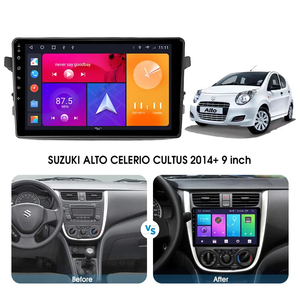 Autoradio stéréo multimédia GPS Navigation Lecteur vidéo DSP CarPlay sans fil 4G pour <span class=keywords><strong>SUZUKI</strong></span> <span class=keywords><strong>CELERIO</strong></span> CULTUS 2015 - <span class=keywords><strong>2018</strong></span> - Product Image 2