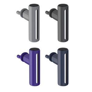 Mini Pistola de Masaje de Mano con 3 Cabezales de Silicona, 3 Niveles de Vibración, Temporizador de 10 Minutos, Fácil de Usar y Ligera - Product Image 1