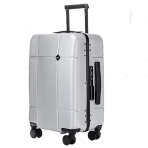 Yüksek kaliteli seyahat havaalanı ABS su geçirmez taşıma sert kabuklu valiz TSA kilit ile