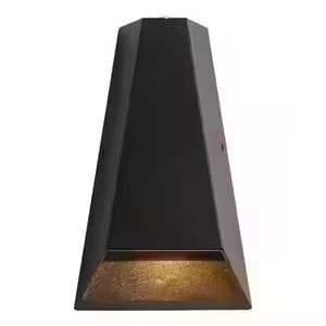 Applique murale extérieure moderne IP65 étanche, éclairage extérieur pour <span class=keywords><strong>portail</strong></span> et jardin, lampes murales en aluminium noir à montage en surface - Product Image 6