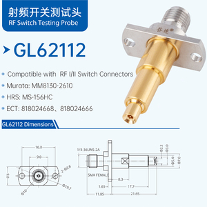 Sonde de <span class=keywords><strong>test</strong></span> RF haute fréquence 3.3 Sonde 6G <span class=keywords><strong>Test</strong></span> de signal Sonde femelle SMA GL62112 - Product Image 3