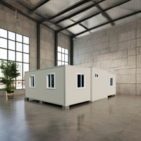 Villa Moderne de Luxe de 40 Pieds Petites Maisons Nouveau Design Maison en Conteneur Extensible 2 Chambres Nouvelle-Zélande Standard Démontable Réutilisable