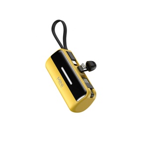<span class=keywords><strong>JEO</strong></span> 미니 캡슐 포켓 파워 뱅크 5000mAh PD 22.5W 디지털 디스플레이 파워 뱅크 맞춤형 로고와 고속 충전 - Product Image 1