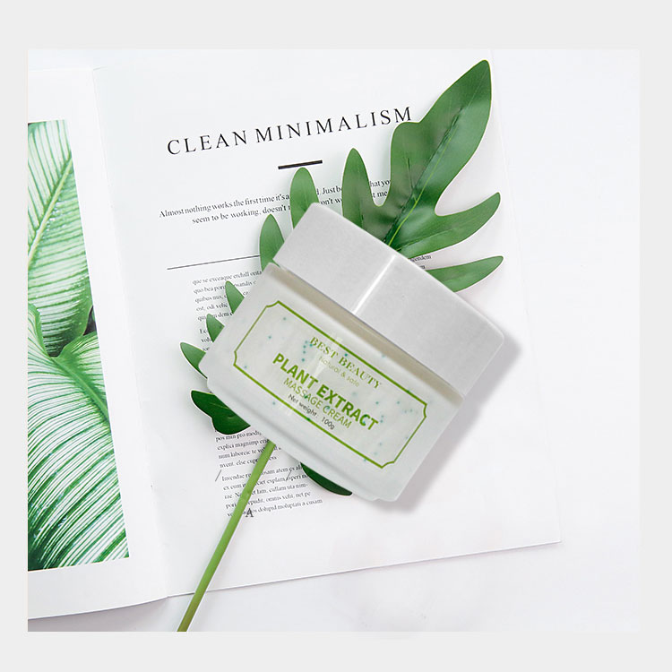 OEM natural facial massage cream skin care plant extract fat burning gel slimming cream