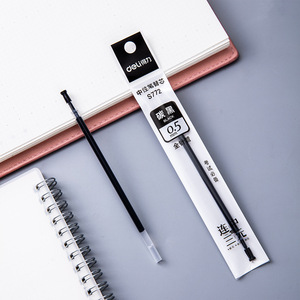 Deli S772 Gel <b>Pen</b> Refill 0.5mm Black All-needle For Office School Use - Product Image 1