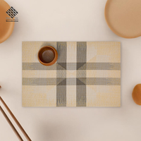 Mingtai - Meilleur prix - Sets de table textiles personnalisés - Forme rectangulaire - Sets de table doux pour restaurants