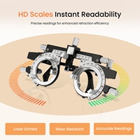 Montura de Prueba de Titanio Ajustable Aist Optics CP-5080 para Optometría, Instrumento Oftálmico