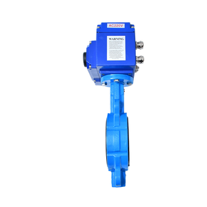 วาล์วผีเสื้อแบบจานเหล็กดัดขึ้นรูปมาตรฐานสำหรับโรงงาน - Product Image 4