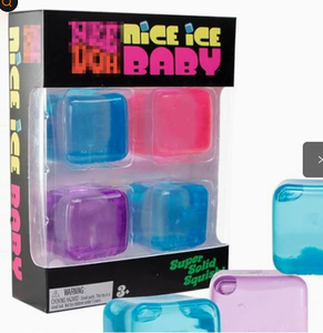 Hot Selling Needoh Diamond Square Squeeze Toy Pinch Ice Cube DropSugar Squishy Fidget TPR Maltose - Product Image 6