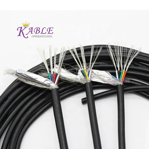 KableTex UL758/1581 24AWG 8 Strand Multi-Core PVC isolado cabos de alimentação de cobre encalhado condutores 300V VW-1 FT1 chama testada - Product Image 1