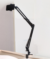 Bureau pliable bras long réglable bureau lit canapé fix métal téléphone portable tablette support support