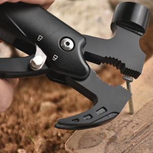 Groothandel Custom Logo 12 In 1 Gadgets Multi Tool Mini Hamer Hoge Kwaliteit Promotionele Outdoor Survival Tool Multitool Hamer - Product Image 4