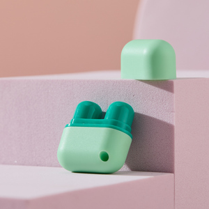 Inhalador de aceites esenciales de plástico al por mayor de 2ml y 1ml con doble orificio, tubo nasal y botella con <span class=keywords><strong>mechas</strong></span> de algodón - Product Image 2