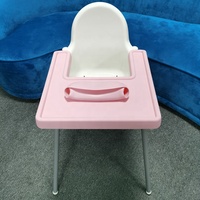 Tapis de repas en silicone souple antidérapant de qualité alimentaire pour chaise haute bébé – Version 1 – Tapis d'alimentation en silicone pour bébé