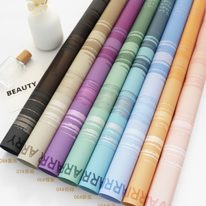 Papier d'emballage floral imperméable Love at Sunset, vente en gros d'usine, papier d'emballage pour bouquet de fleurs DIY pour fleuristes - Product Image 3