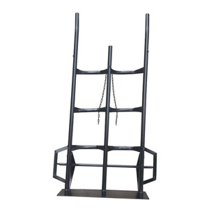 รถเข็นขนถ่ายถังแก๊สเหล็ก 160 ซม. สี่ล้อ สำหรับงานอุตสาหกรรม ทนทาน - Product Image 3