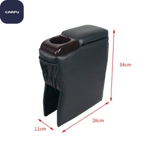 <b>AC</b>-459 Punch-Free Car Center Console ABS Armrest Box <b>Portable</b> Adjustable Storage Factory Direct Foshan Low MOQ - Product Image 5