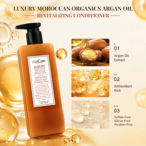 Acondicionador Capilar Reparador Profundo con <span class=keywords><strong>Aceite</strong></span> de Argán Puro <span class=keywords><strong>Moroccanoil</strong></span> de Maxcare, Producto Orgánico para el Cuidado del Cabello, Restauración Capilar - Product Image 3