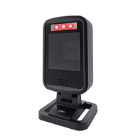 Lecteur de codes-barres JR T560, lecteur de codes-barres 2D de bureau JR, lecteur de codes-barres mains libres