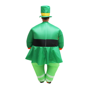 Traje inflable para decoración del Día <span class=keywords><strong>de</strong></span> San <span class=keywords><strong>Patricio</strong></span>, decoración para el Día <span class=keywords><strong>de</strong></span> San <span class=keywords><strong>Patricio</strong></span>, <span class=keywords><strong>de</strong></span> color verde - Product Image 6