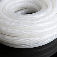 Tuyau d'air en silicone tressé de qualité alimentaire - Tube en caoutchouc de silicone renforcé haute température et haute pression