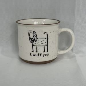 Taza de Porcelana de Alta Calidad para Café con Leche, Diseño de Perro de Dibujos Animados, Personalizable con Logotipo, Apta para Lavavajillas y Microondas, Regalos Empresariales - Product Image 4