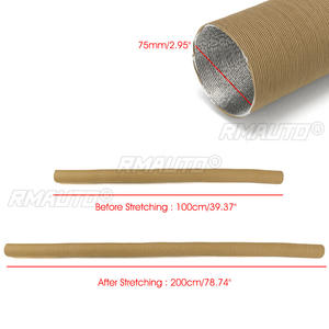 Tubo de Conducto de Aire para Calefacción de Coche de 42/60/75mm, Manguera para Calentadores de Estacionamiento Diésel para Webasto/Dometic/Planer - Product Image 6